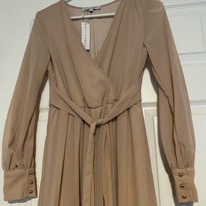 Baltic Born Long Sleeve Dress in Beige